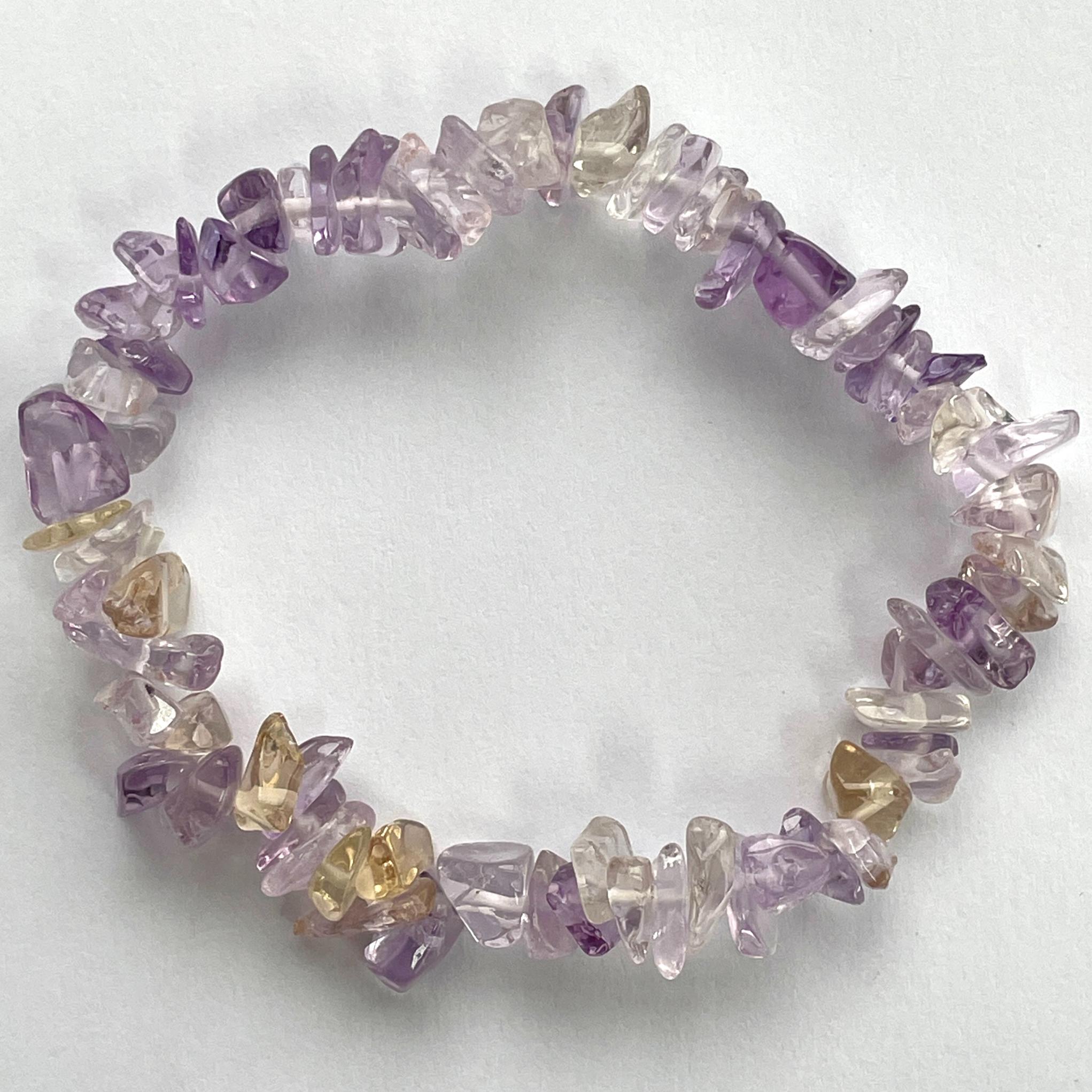 Ametrine Chip Bracelet Ametrine Chip Bracelet
